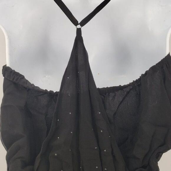 FUNKTIONAL Sparkly Maxi Dress Womens Size XS Extra Small Prom Formal - Picture 5 of 7